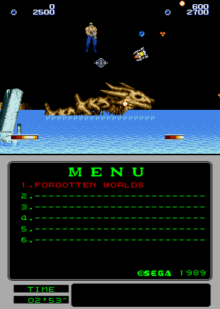 Forgotten Worlds (Mega-Tech) Screenthot 2
